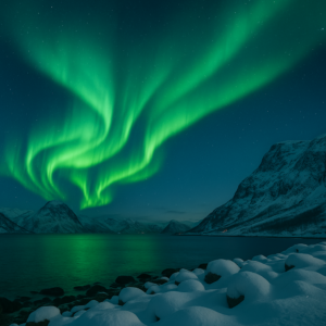 Aurore boréale Norvège